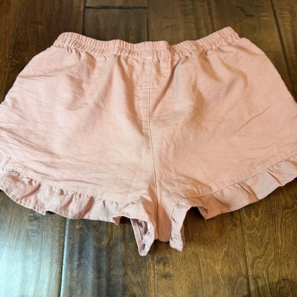 Show Me Your Mumu Wake Up Pajama Set Pink Mauve size Small Loungewear Relaxed